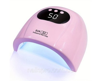Лампа для манікюру Sun S3 LED/UV 88 Вт рожева
