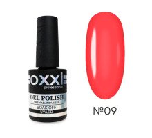 Гель-лак OXXI Вітраж №09 яскраво-червоний