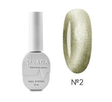 Гель-лак Saga Amber Cat № 002 кришталева кішка