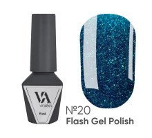 Гель-лак Valeri Flash № 020 світловідбиваючий