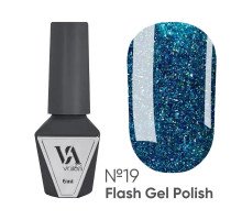 Гель-лак Valeri Flash № 019 світловідбиваючий