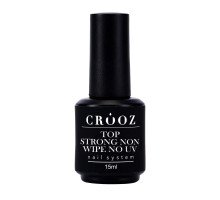Топ глянцевий Crooz Strong  No UV 15 мл без липкого шару