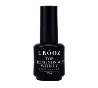 Топ глянцевий Crooz Strong  with UV 15 мл без липкого шару