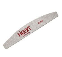 Пилка мінеральна Heart напівмісяць 80/80