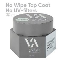 Топ глянцевий Valeri Top 30 мл Non Wipe без УФ без липкого шару