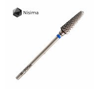 Фреза твердосплав Nisima H_705 m конус синий средний