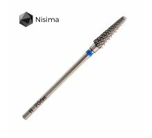 Фреза твердосплав Nisima H_706 m конус синий узкий