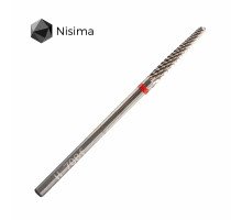 Фреза твердосплав Nisima H_708 f червона пуля
