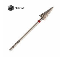 Фреза твердосплав Nisima H_719 f конус красн.остр.срез