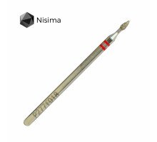 Фреза алмаз.Nisima P277 f 018 пика червона