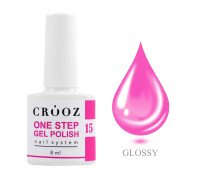 Гель-лак Crooz One Step 8мл № 15 однофазн