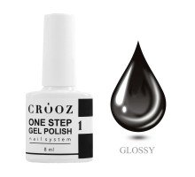 Гель-лак Crooz One Step 8мл № 01 однофазн