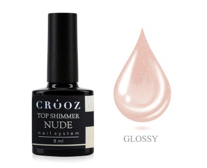 Топ кольоровий Crooz Shimmer Nude, 8 мл