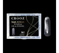 Багаторазові верхні форми Crooz №1 120шт Universal Салонний квадрат овал