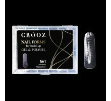 Багаторазові верхні форми Crooz №1 120шт Universal Салонний квадрат овал