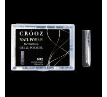 Багаторазові верхні форми Crooz №2 120шт Square Арочний квадрат з апексом