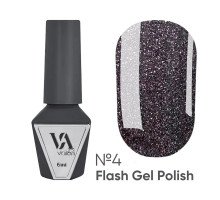 Гель-лак Valeri Flash № 004 світловідбиваючий