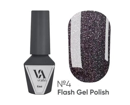 Гель-лак Valeri Flash № 004 світловідбиваючий