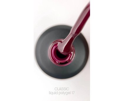 Crooz Polygel Liquid №017 15 мл бургунді