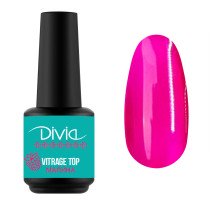 Топ вітражний Divia Di1066 Vitrage Top 7 мл № TN04 малина
