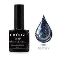 Топ світловідбиваючий Crooz Silver Crystal 8 мл