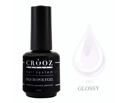 Полігель рідкий Liquid Crooz №001 прозорий 15 мл