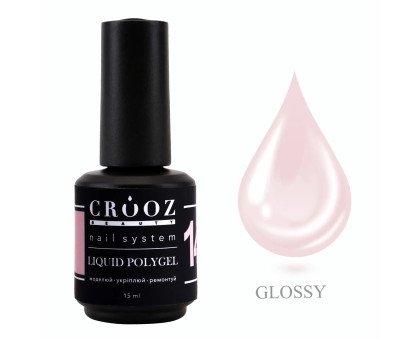 Liquid Crooz №014 15 мл ніжно-рожевий