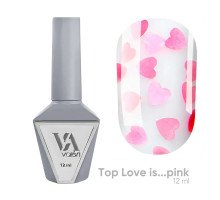 Топ з декором Valeri Love is 12 мл без липк рожевий