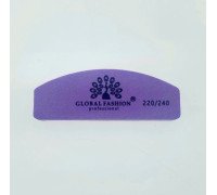 Баф міні півмісяць Global 220/240 фіолетова
