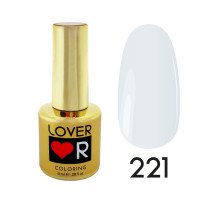 Гель-лак Lover № 221 молочний